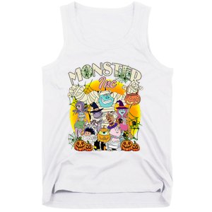 Monster Mike And Sully Boo Halloween Party 2024 Halloween Monsters Tank Top