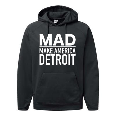 Mad Make America Detroit Performance Fleece Hoodie