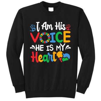 Mom Mama Autistic Autism Awareness Month Premium Sweatshirt