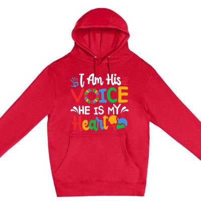 Mom Mama Autistic Autism Awareness Month Premium Premium Pullover Hoodie