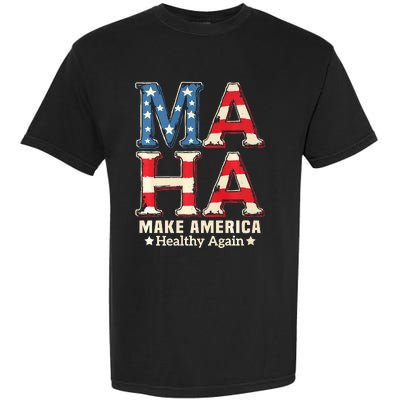 Maha Make America Healthy Again Trump Vance Kennedy 2024 Premium Garment-Dyed Heavyweight T-Shirt