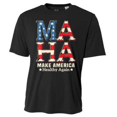 Maha Make America Healthy Again Trump Vance Kennedy 2024 Premium Cooling Performance Crew T-Shirt