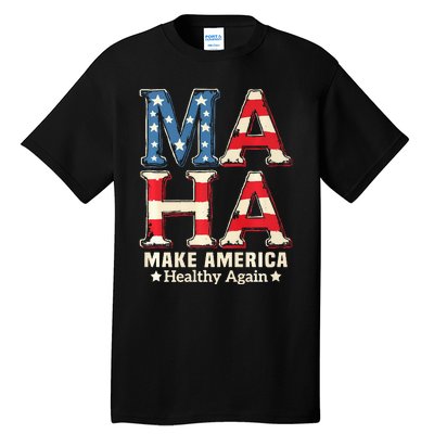 Maha Make America Healthy Again Trump Vance Kennedy 2024 Premium Tall T-Shirt