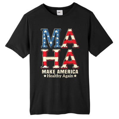 Maha Make America Healthy Again Trump Vance Kennedy 2024 Premium Tall Fusion ChromaSoft Performance T-Shirt