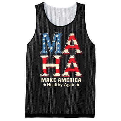 Maha Make America Healthy Again Trump Vance Kennedy 2024 Premium Mesh Reversible Basketball Jersey Tank