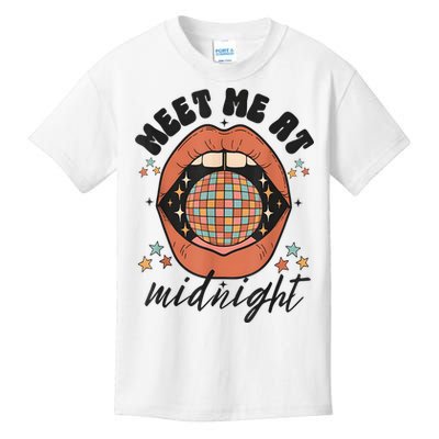 Meet Me At Midnight Funny Santa Christmas Xmas Kids T-Shirt