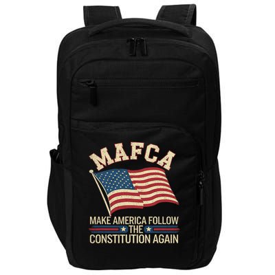 Mafca Make America Follow The Constitution Again Impact Tech Backpack