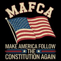 Mafca Make America Follow The Constitution Again Drawstring Bag