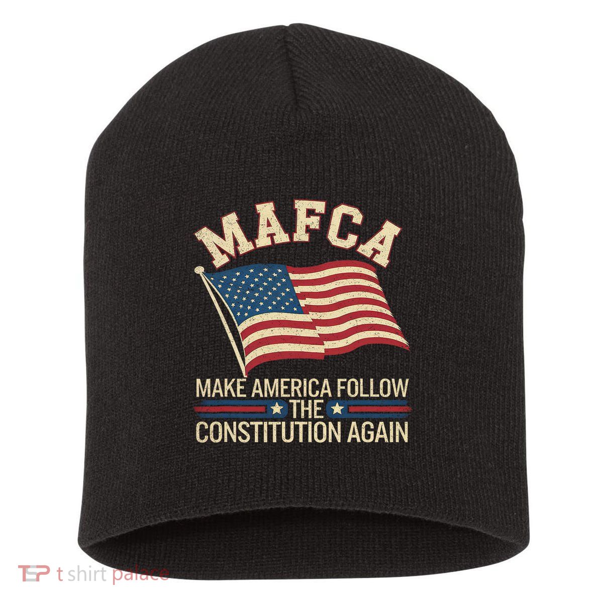 Mafca Make America Follow The Constitution Again Short Acrylic Beanie