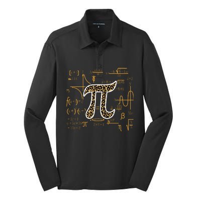 MathPI Silk Touch Performance Long Sleeve Polo