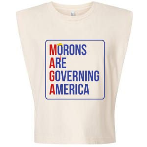 Maga Morons Are Governing America Garment-Dyed Women's Muscle Tee