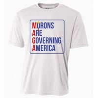 Maga Morons Are Governing America Cooling Performance Crew T-Shirt