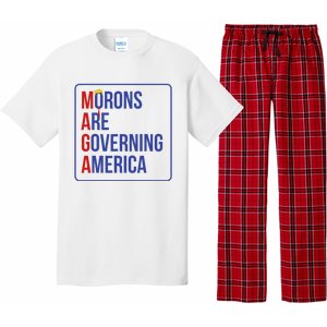 Maga Morons Are Governing America Pajama Set