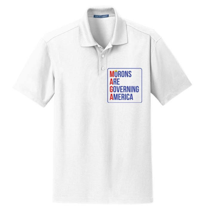 Maga Morons Are Governing America Dry Zone Grid Polo