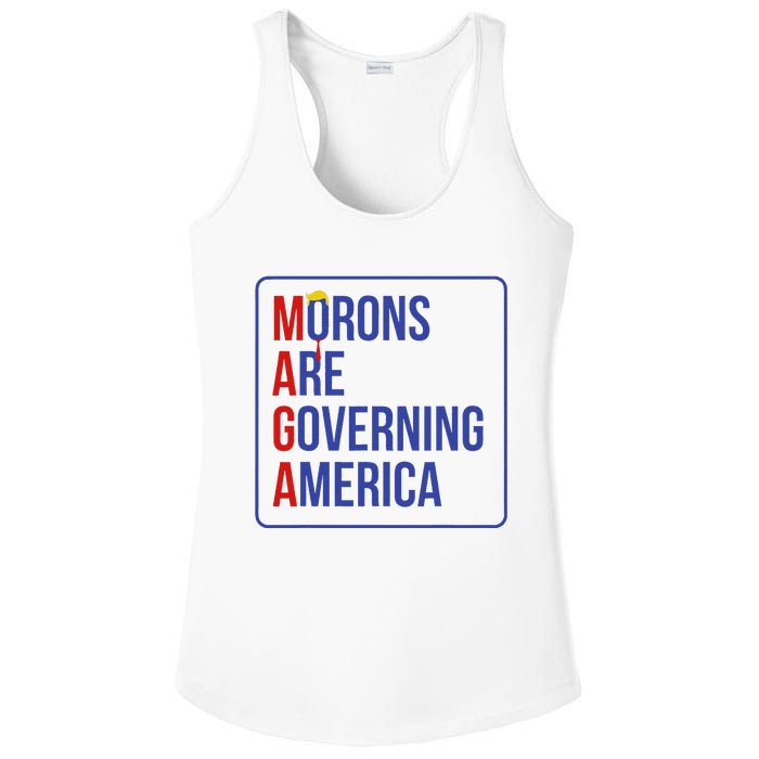 Maga Morons Are Governing America Ladies PosiCharge Competitor Racerback Tank