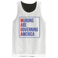 Maga Morons Are Governing America Mesh Reversible Basketball Jersey Tank