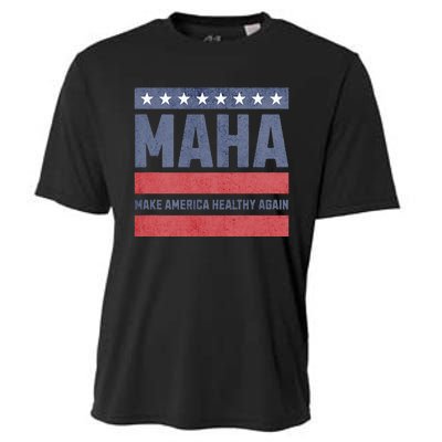 Maha Make America Healthy Again Cooling Performance Crew T-Shirt