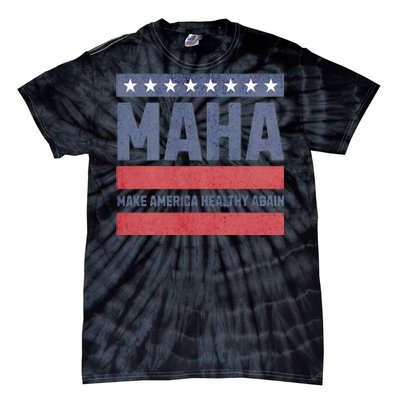 Maha Make America Healthy Again Tie-Dye T-Shirt