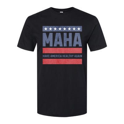 Maha Make America Healthy Again Softstyle CVC T-Shirt