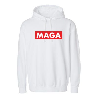 MAGA Garment-Dyed Fleece Hoodie