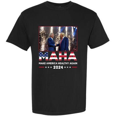 Maha Make America Healthy Again Trump Vance Kennedy 2024 Garment-Dyed Heavyweight T-Shirt