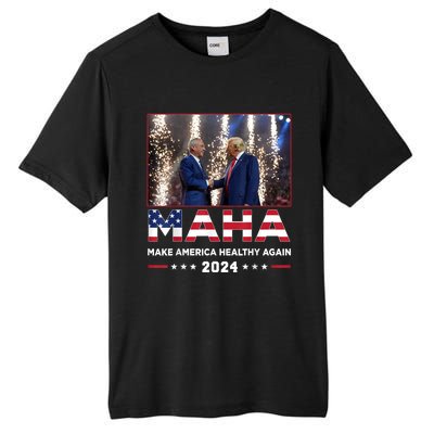 Maha Make America Healthy Again Trump Vance Kennedy 2024 Tall Fusion ChromaSoft Performance T-Shirt