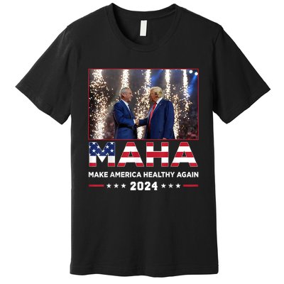 Maha Make America Healthy Again Trump Vance Kennedy 2024 Premium T-Shirt