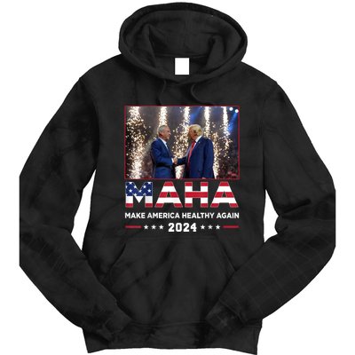 Maha Make America Healthy Again Trump Vance Kennedy 2024 Tie Dye Hoodie