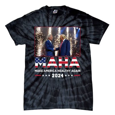 Maha Make America Healthy Again Trump Vance Kennedy 2024 Tie-Dye T-Shirt