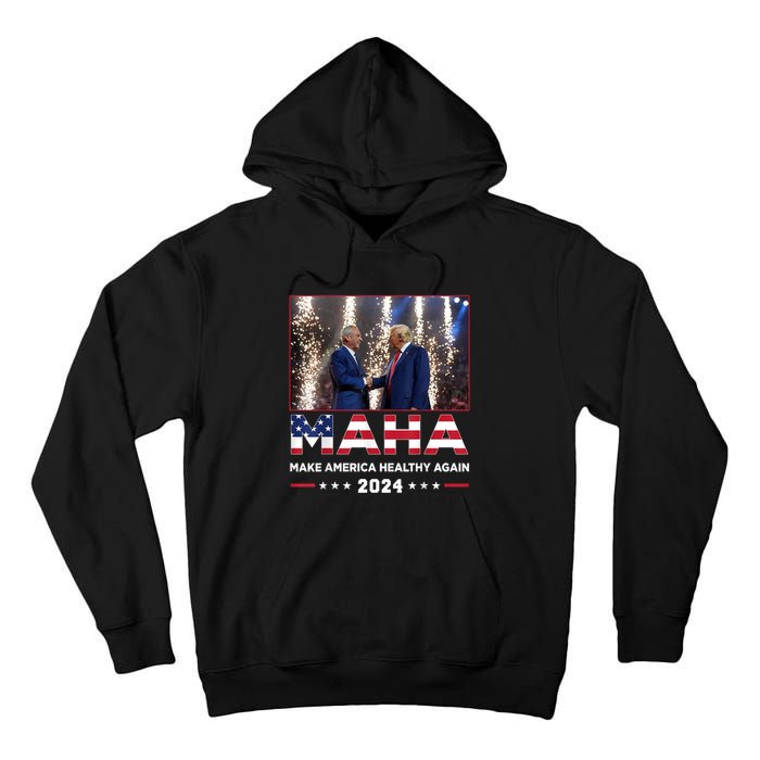 Maha Make America Healthy Again Trump Vance Kennedy 2024 Tall Hoodie