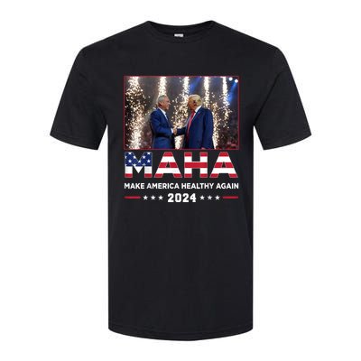 Maha Make America Healthy Again Trump Vance Kennedy 2024 Softstyle CVC T-Shirt