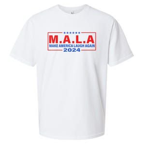 Mala Make America Laugh Again 2024 Sueded Cloud Jersey T-Shirt