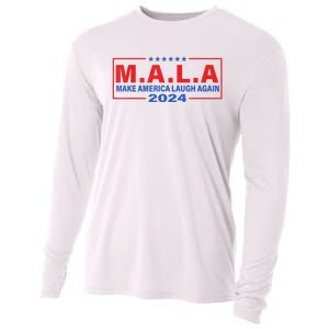 Mala Make America Laugh Again 2024 Cooling Performance Long Sleeve Crew