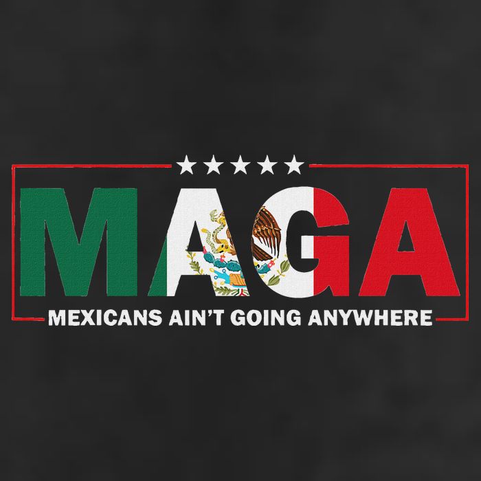 Maga Mexicans AinT Going Anywhere Adult Drive Performance Visor