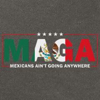 Maga Mexicans AinT Going Anywhere Cotton Canvas Backpack
