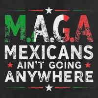 Maga Mexicans AinT Going Anywhere Adult Drive Performance Visor