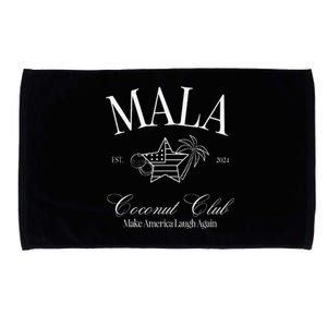 Mala Make America Laugh Again Coconut Is Brat Microfiber Hand Towel