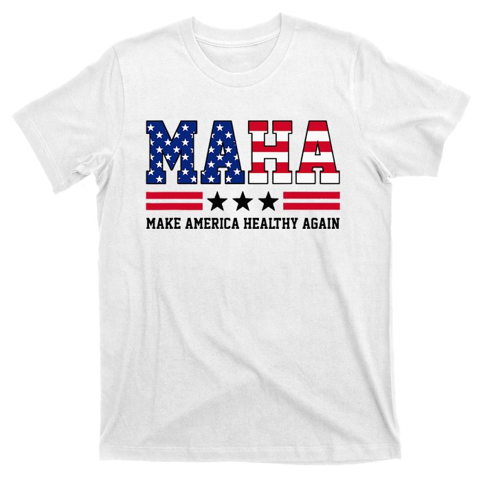 Maha Make America Healthy Again Us Patriotic T-Shirt