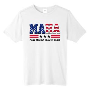 Maha Make America Healthy Again Us Patriotic Tall Fusion ChromaSoft Performance T-Shirt