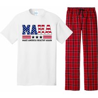 Maha Make America Healthy Again Us Patriotic Pajama Set