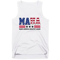 Maha Make America Healthy Again Us Patriotic Tank Top