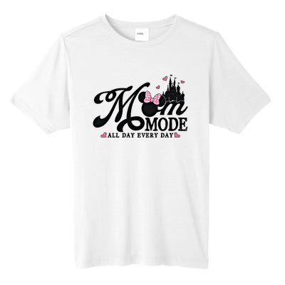 Mom Mode All Day Everyday For Mom Who Loves Diz Nee Mother's Day Tall Fusion ChromaSoft Performance T-Shirt