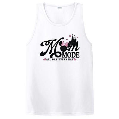 Mom Mode All Day Everyday For Mom Who Loves Diz Nee Mother's Day PosiCharge Competitor Tank