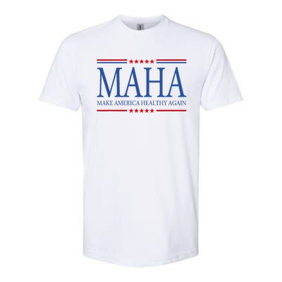 Maha Make America Healthy Softstyle CVC T-Shirt