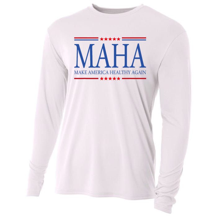 Maha Make America Healthy Cooling Performance Long Sleeve Crew