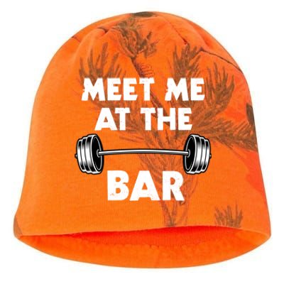 Meet Me At The Bar Gym Gift Kati - Camo Knit Beanie