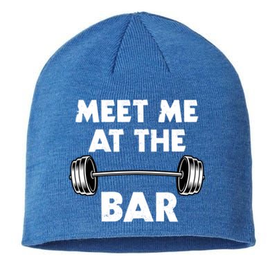 Meet Me At The Bar Gym Gift Sustainable Beanie