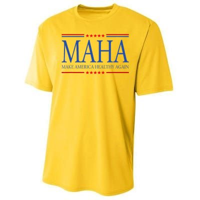 Maha Make America Healthy Again Us Performance Sprint T-Shirt