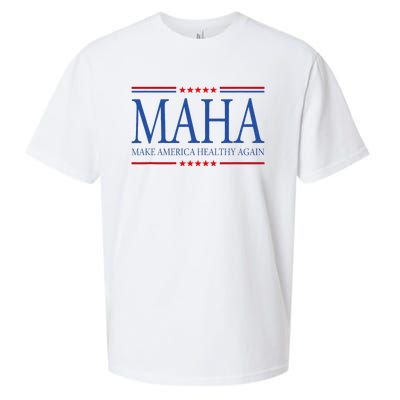 Maha Make America Healthy Again Us Sueded Cloud Jersey T-Shirt