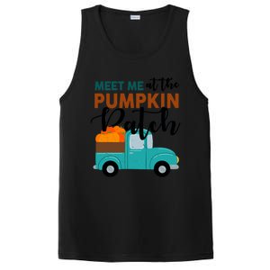 Meet Me At The Pumpkin Patch Retro Truck Halloween Cute Gift PosiCharge Competitor Tank